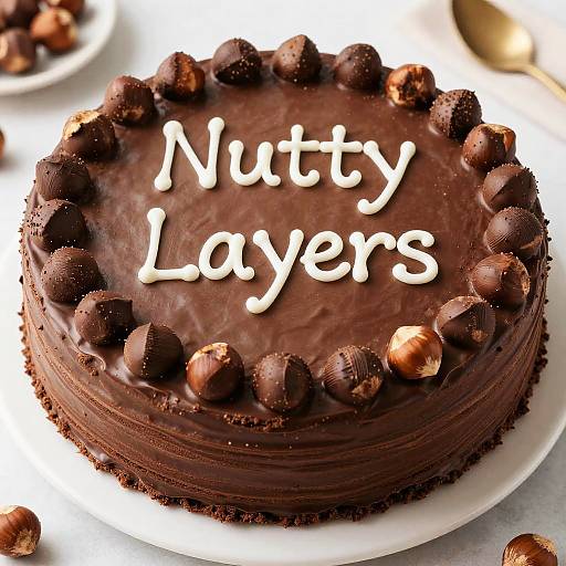 Chocolate Hazelnut Layered Cake
