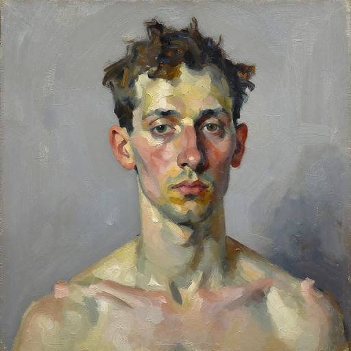 Vladimir Portrait in Lucian Freud Style