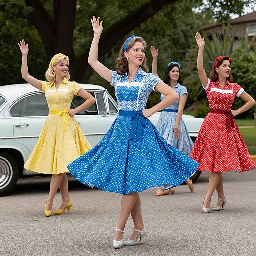 Retro 50's Rockabilly Dance Story