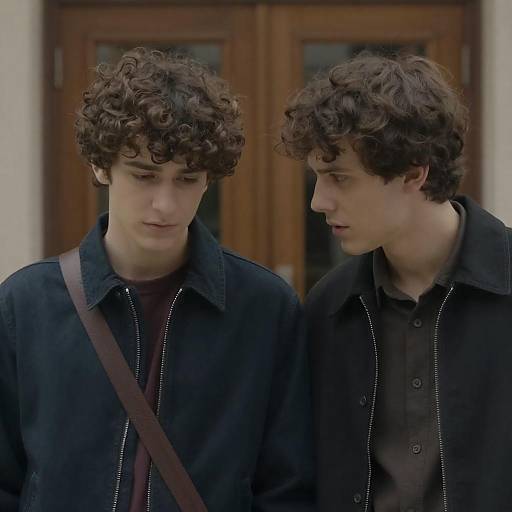 Intimate Moment Between Two Friends