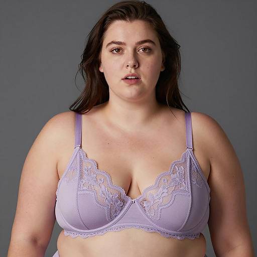 Elegant Plus-Sized Fashion Photography