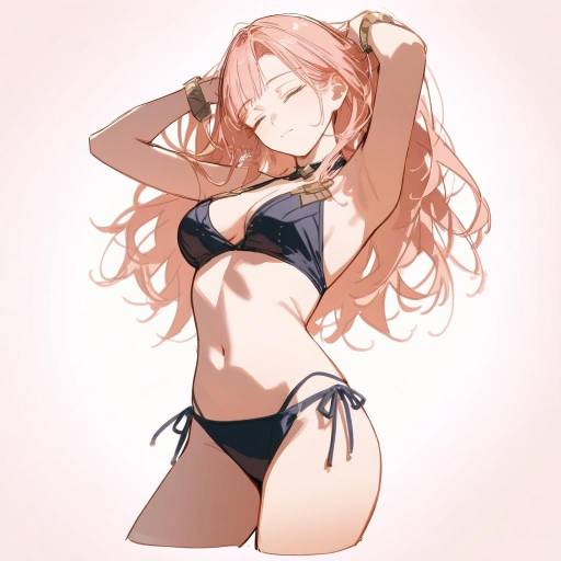 Swimsuit Elegance: Fire Emblem Inspired