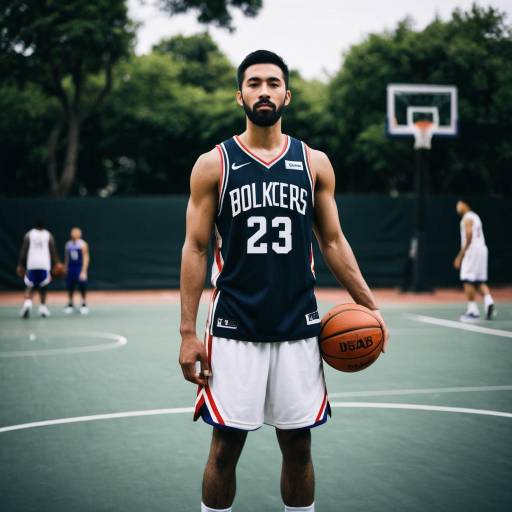 Realistic NBA Player Costume Portrait