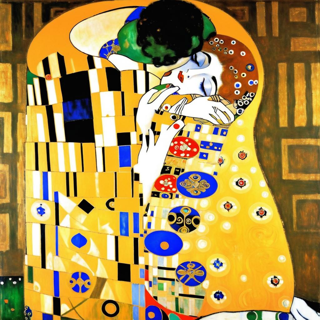 Gustav Klimt's Iconic Masterpiece: The Kiss