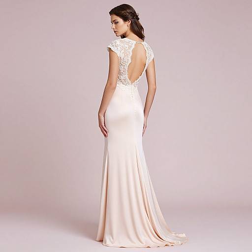 Elegant Satin Prom Dress Design