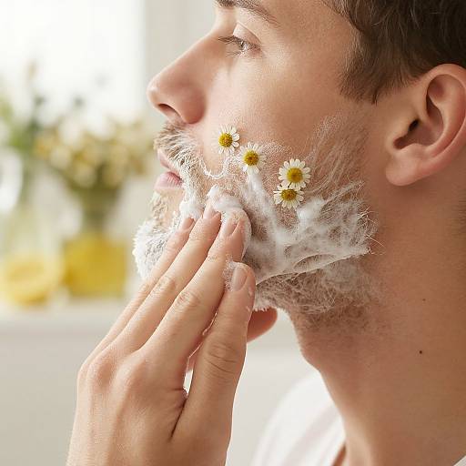 Natural White Beard Treatment Tutorial