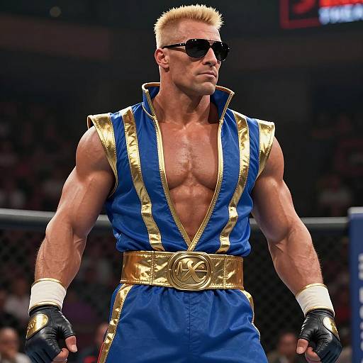 Johnny Cage in Cinematic Fighting Arena