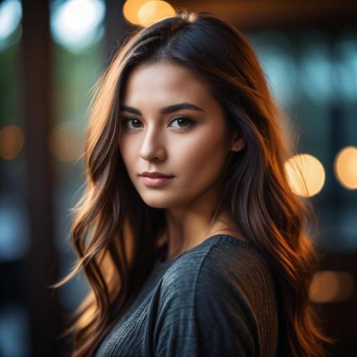 Cinematic Portrait of a Young Woman