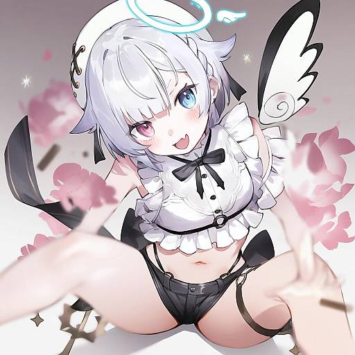 Illustration of Amemiya nazuna, vshojo in the style of Toridamono