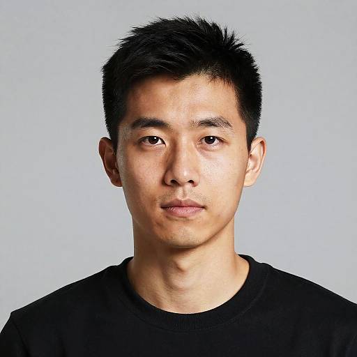 Portrait of Young Asian Man