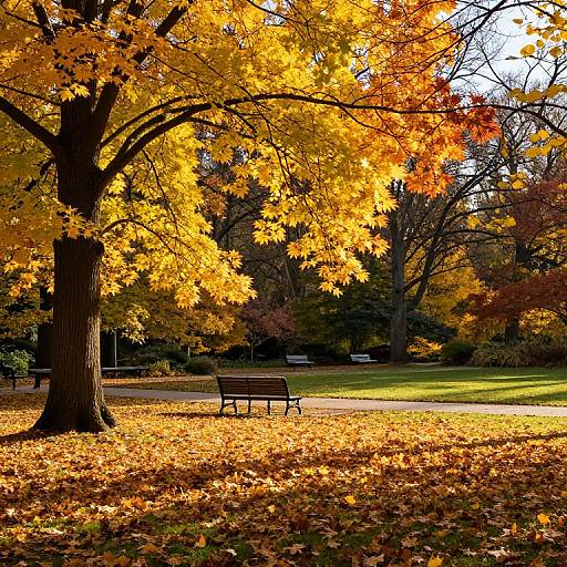 Autumn Symphony in Public Garden