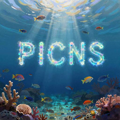 Surreal Bioluminescent Underwater Titles