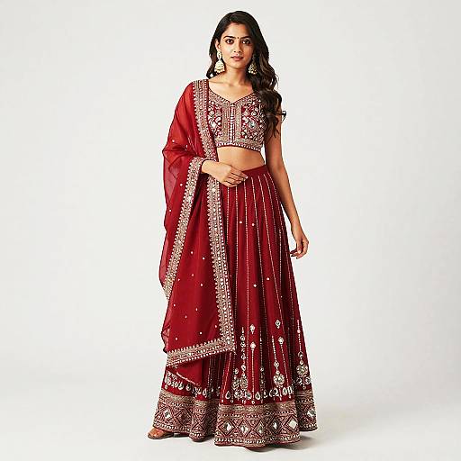 Vibrant Navratri Festival Portrait