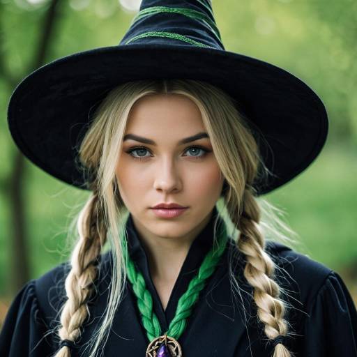 Realistic Adult Wizard Witch Costume Portrait