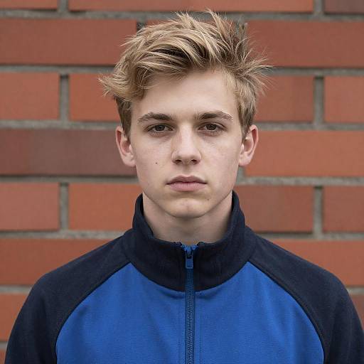 Casual Portrait of a Young Man