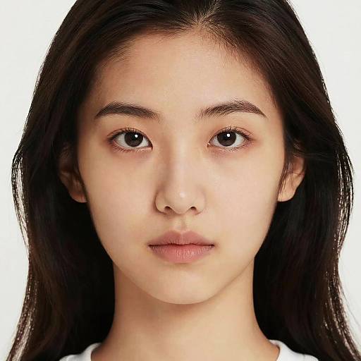 Asian Woman Studio Portrait