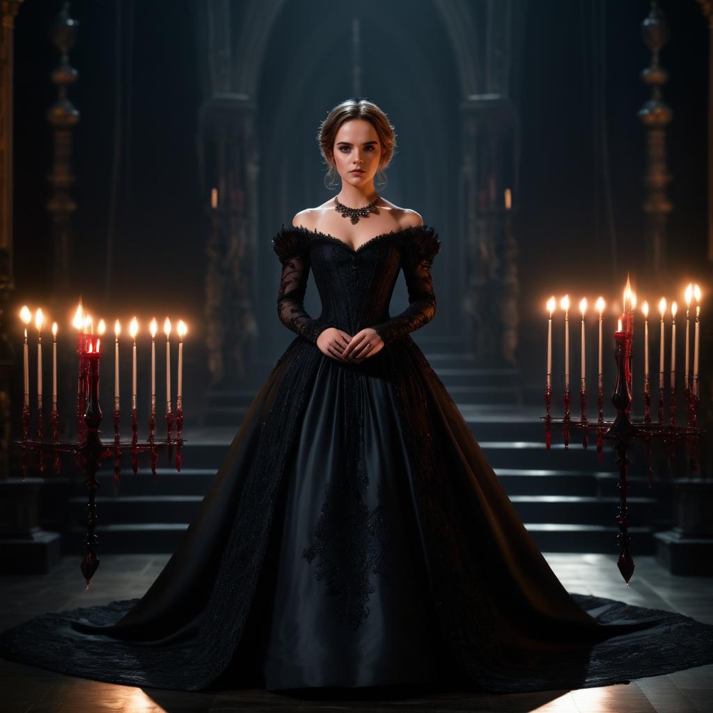 Emma Watson as a Dark Witch Queen