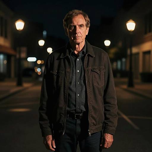 Cinematic Night Scene with David Park