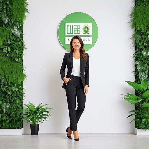 Smiling Business Woman Portrait for E-commerce Smiling Business Woman Portrait for E-commerce
