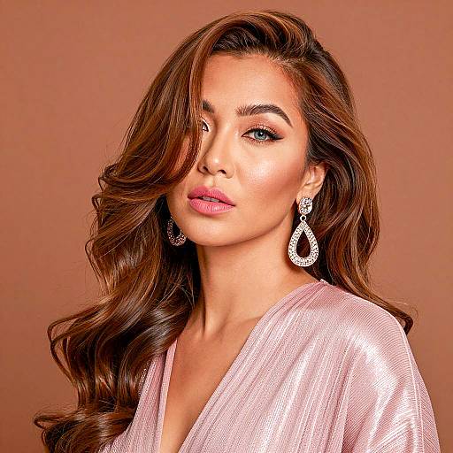 Elegant Portrait of an Asian Woman