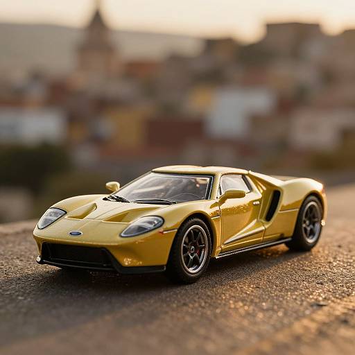 Cinematic Ford GT Model Shot