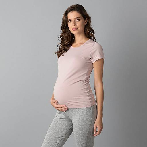 Stylish Maternity Athletic Wear Photo