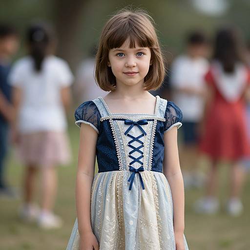 Solo Child in Fancy Dress