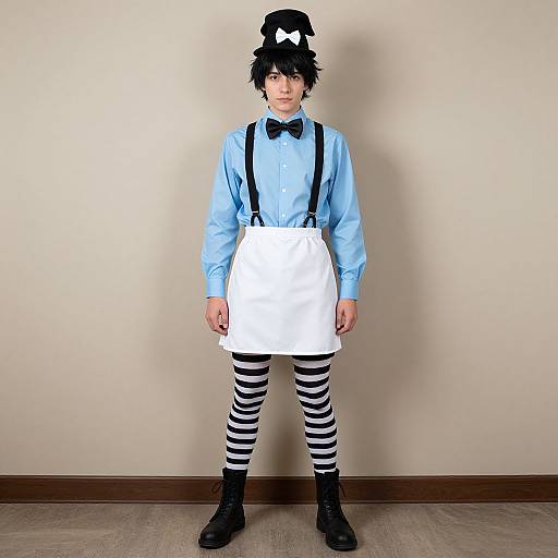 Realistic Male Alice in Wonderland Cosplay
