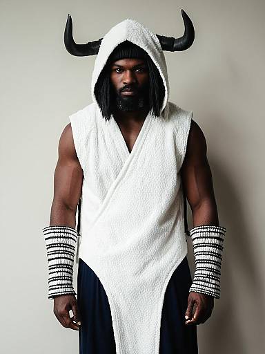 Man in Wammu Cosplay Costume