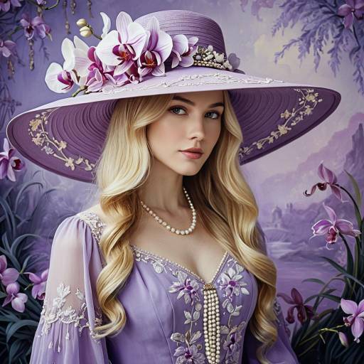 Elegant Portrait of a Young Woman