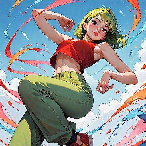 Sexy Penny from Inspector Gadget Anime