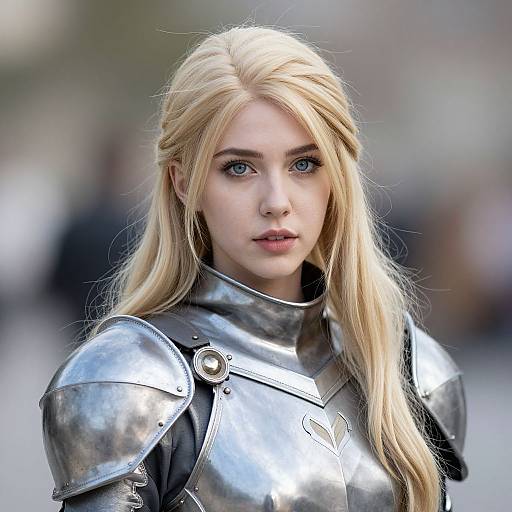 Realistic Blonde Heather Costume Portrait