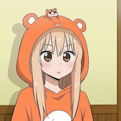 Illustration of Doma umaru, himouto! umaru-chan in the style of Mochi au lait