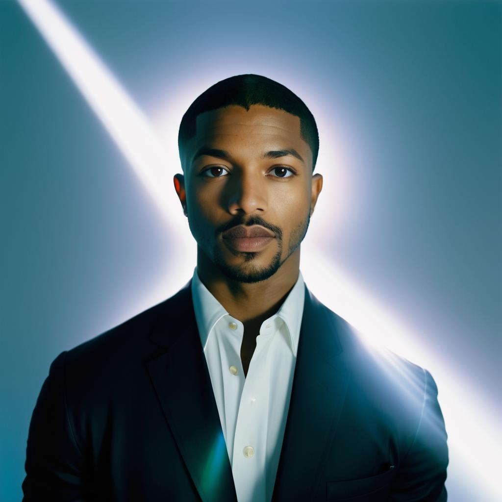 Bright Noon Portrait of Michael B. Jordan