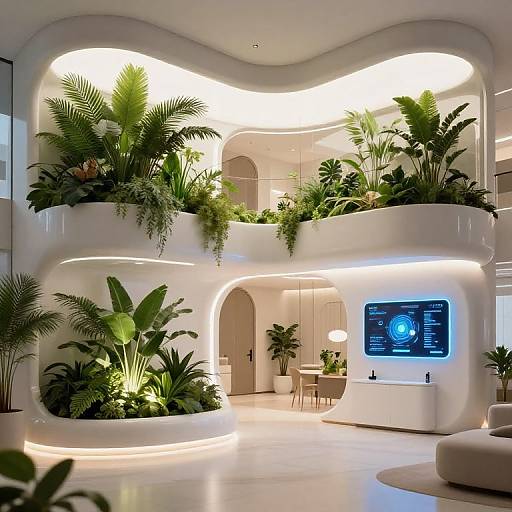 Futuristic Homes with Natural Elements