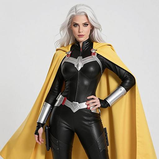 Powerful Woman in Storm Cosplay Costume