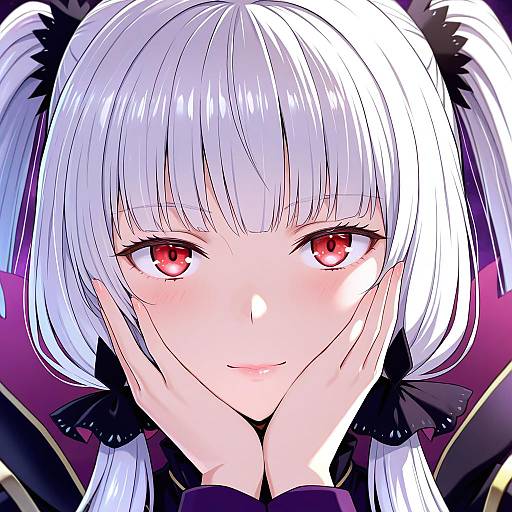 Illustration of Grima (fire emblem), fire emblem in the style of Kanden sky