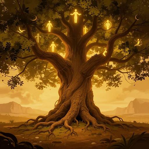 Majestic Ancient Tree of Wisdom
