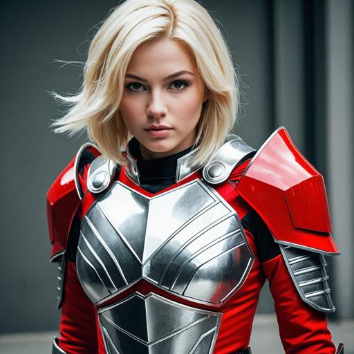 Vibrant Cosplay: Chaz Ashley in Red