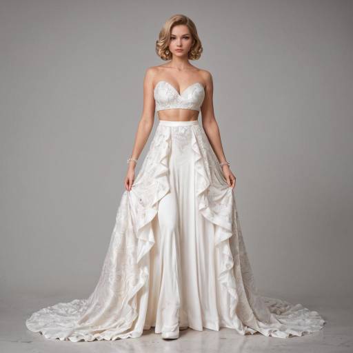 Elegant Young Woman in Flowing Attire Elegant Young Woman in Flowing Attire