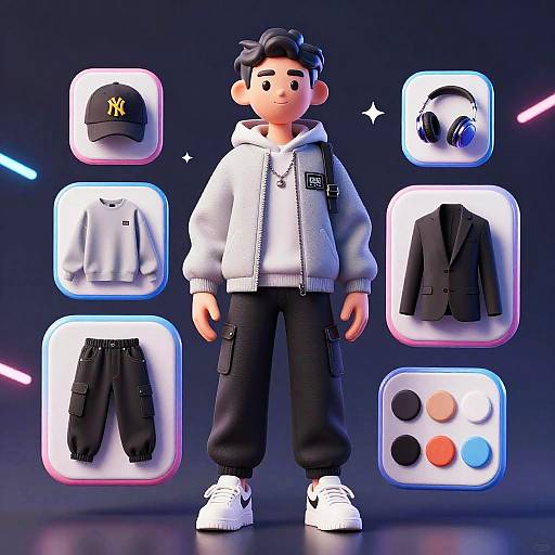 3D Fashion Outfit Inspo Generator