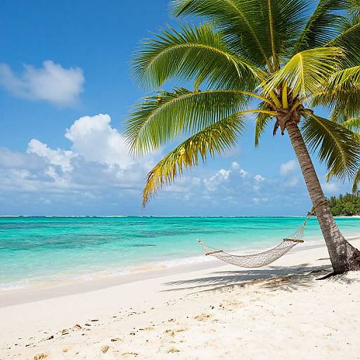 Tropical Beach Serenity Scene