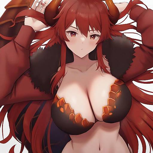 Illustration of Dola (nijisanji), nijisanji in the style of Yamamori kinako