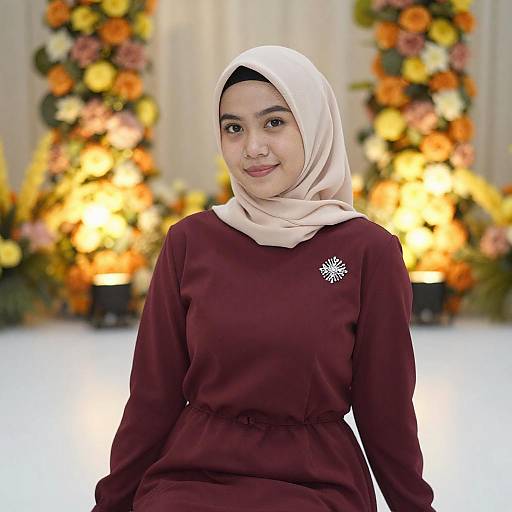 Portrait of Young Southeast Asian Woman