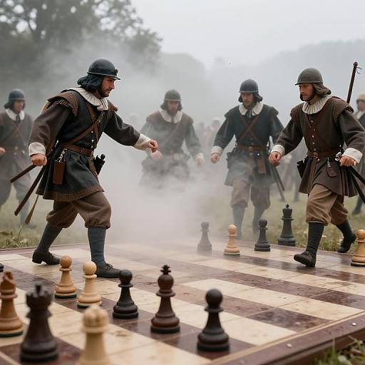 Historic Battles Reenacted by Chess