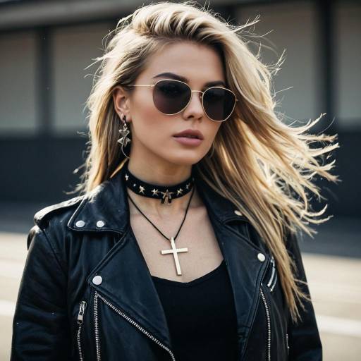 Stylish Female Rock Star Outfit Inspiration
