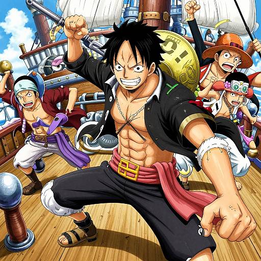 Digital anime-style artwork of 