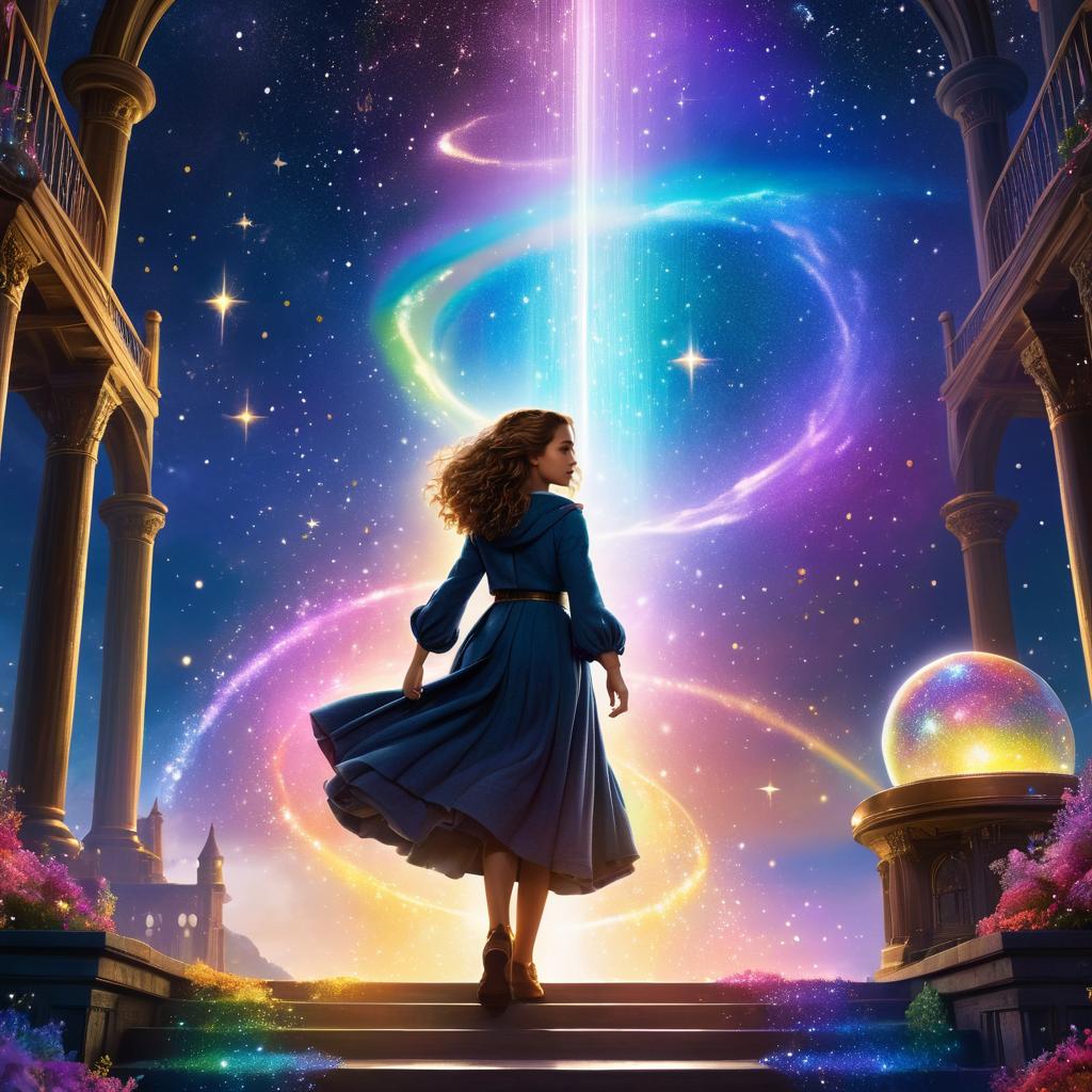 Celestial Hermione in a Dreamy Realm