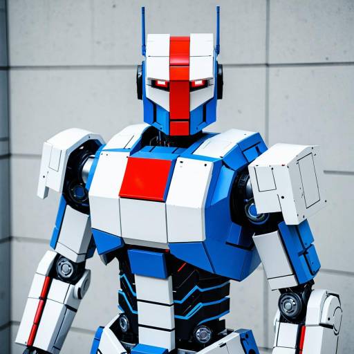 Blocky Futuristic Robot Cosplay Costume