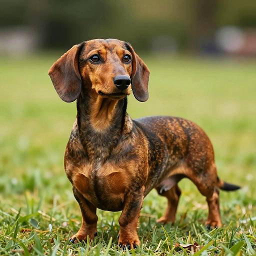 Hyper-Realistic Long-Legged Dachshund